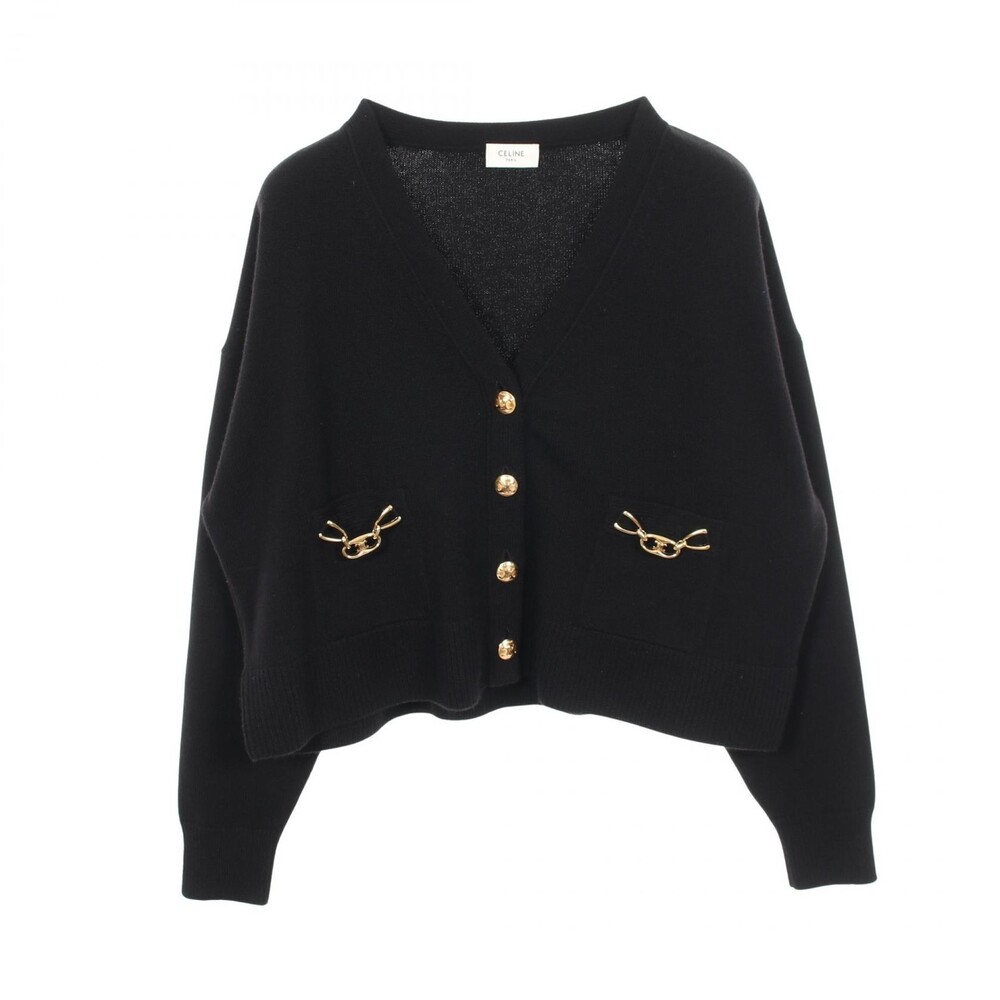 Celine Triomphe Button Cardigan #S #315224C12B